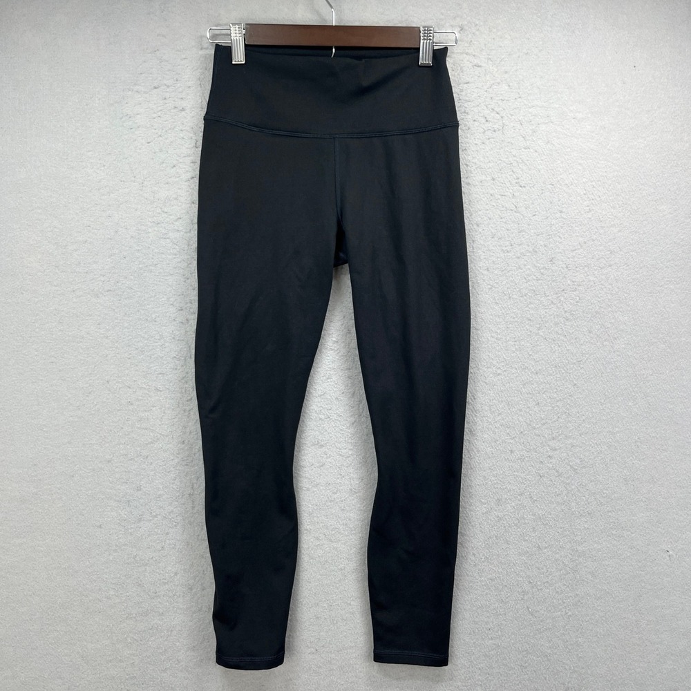 Fabletics Leggings Womens XS Black PowerHold High Waisted Compression Yoga Gym